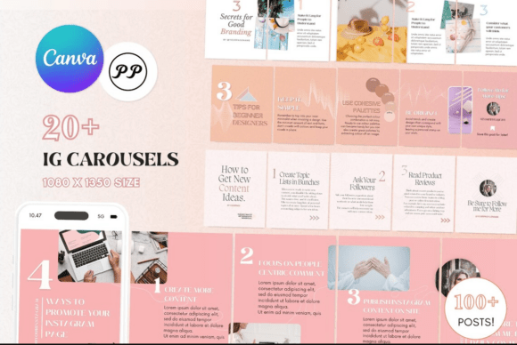 Download Instagram Carousel Template Pack - Instagram carousel template Collection