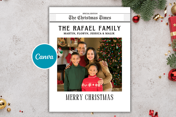 Download Christmas Mockup Newspaper Templates - Premium Resources