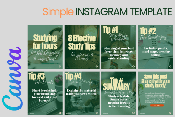 Download Simple Instagram Carousel Template - Instagram carousel template Collection