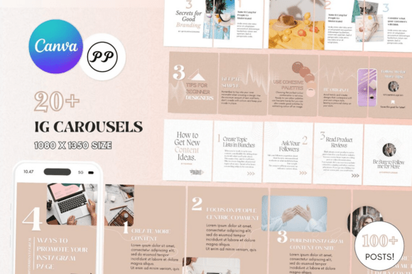 Download Instagram Carousel Template Pack - Instagram carousel template Collection