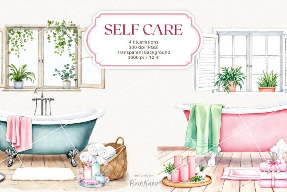 Download Self Care, Spa Day, Relax Vibes - Elf Collection